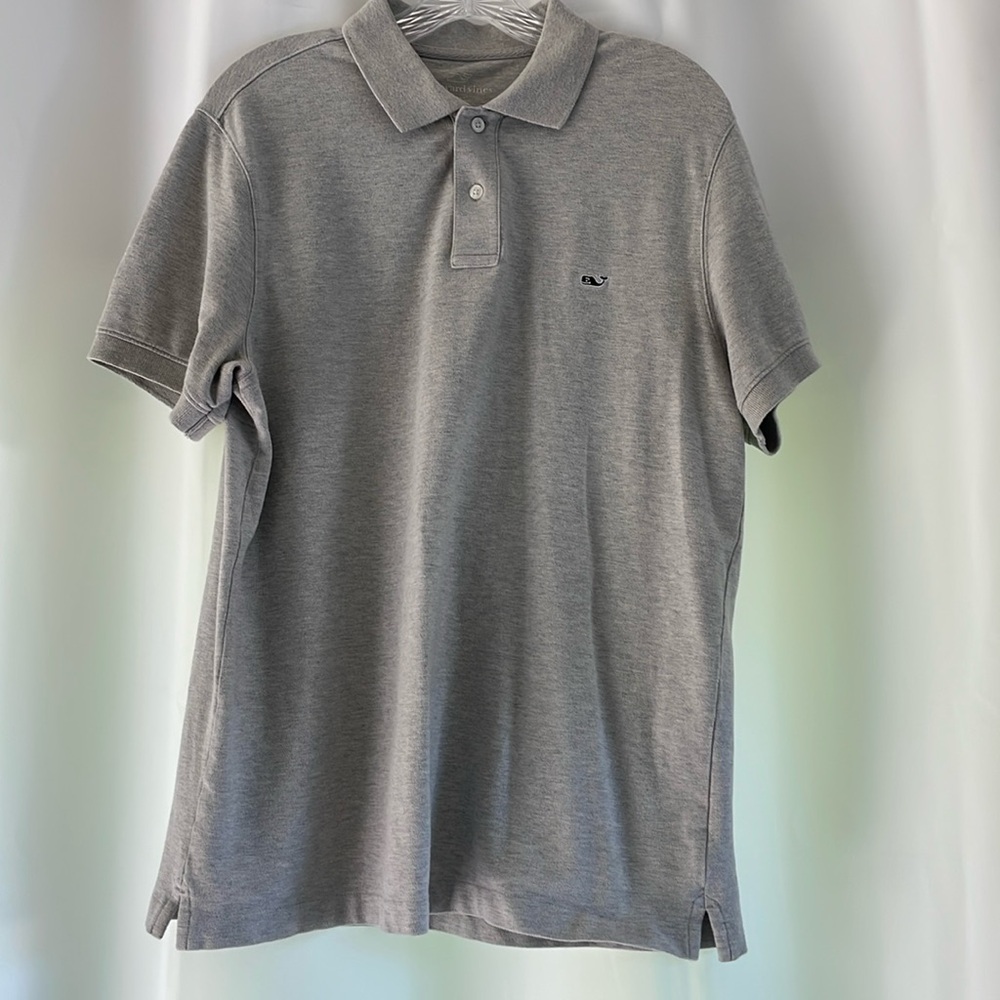 Vineyard Vines Gray Polo